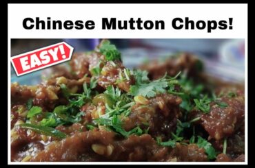 #1 Chinese Mutton Chops Recipe| Mutton Chili Recipe| Chaap Chili| Chaap Fry| Mutton Fry Munchurian|