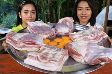 How to cook pork crispy with chili sauce recipe - Cooking skill