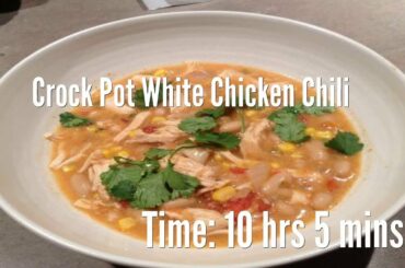 Crock Pot White Chicken Chili Recipe