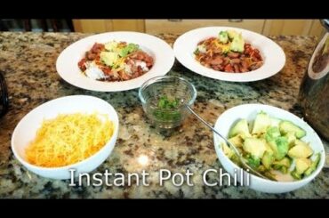 Instant Pot Chili with Dry Beans