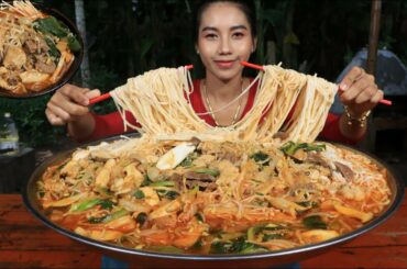 How to cook noodle Korean with beef and chili recipe