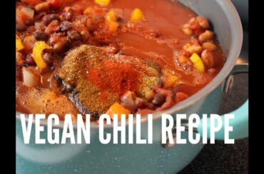 HEALTHY CHILI RECIPE - Vegan, Gluten Free, & Oil Free