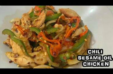 EASIEST Chili Sesame Oil Chicken Recipe | Takes Less Than 10 Minutes | Homecooking | Trinidad