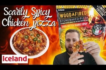 Scarily spicy chicken pizza review. Ive placed it at #3 in the ranking of heat for the range 👍