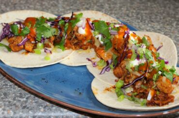 I made a new Chipotle sauce for the chicken, and a mango habanero salsa for my newest addiction, Tacos!