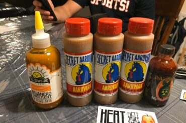 My first order from heat hot sauce
