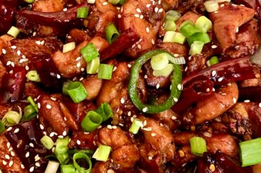 I tried making mala chicken tonight