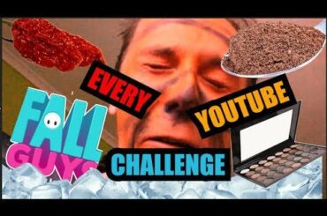 I did EVERY Youtube CHALLENGE in one video!
