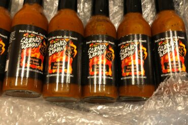 You know you’ve found your fav hot sauce when you order it in a six pack