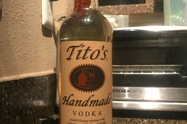 Some pepper vodka I’m going to try in a week.