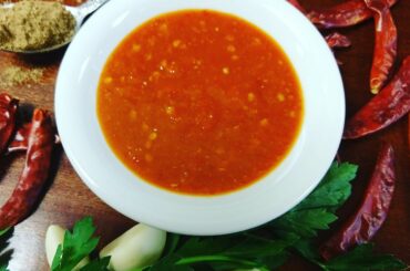 Started making my own hot sauce at my restaurant. Spicy but also flavorful.
