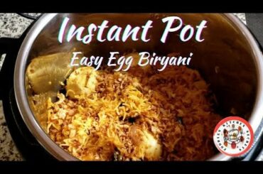 INSTANT POT | How to make instant pot easy Egg Biryani