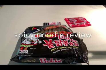 spicy noodle review