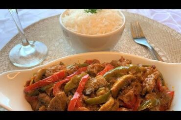 Spicy Beef & Mushroom Recipe...Very Delicious