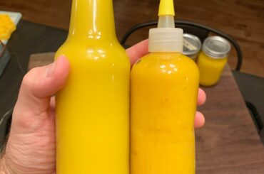 Made a new batch of my Pineapple hot sauce and she’s lookin pretty