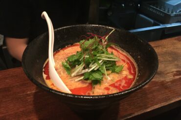 Spicy & Numbing Tantanmen at Usagi (Shibuya, Tokyo)