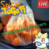 27 Habanero Peppers