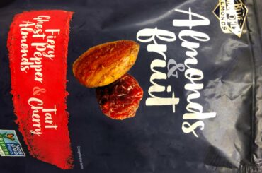 Mobile format ruined the picture orientation but these are extremely underwhelming. If you’re looking for very spicy almonds these are NOT the ones. Still good though.