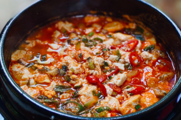 Korean SOONDUBU JJIGAE aka Spicy Soft Tofu Stew 🌶