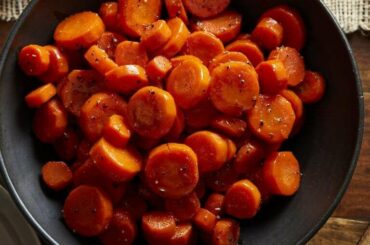 Chrissy's Spicy Honey Butter Carrot Coins