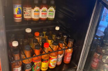Anybody else need a fridge for just their hot sauces?