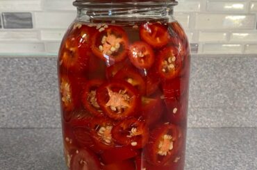 First try at a fermented hot sauce