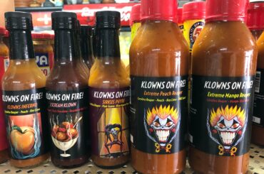 Found these amazing gems at my tiny town’s local meat market! This company has been topping national festivals for the last several years! Sorry stomach, hello reapers!