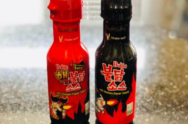 A hot sauce for those of us who enjoy the crazy spicy Korean ramen!