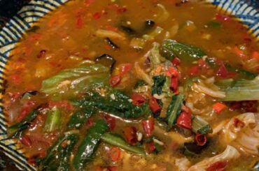 The mala soup I just had that killed me today 🥵