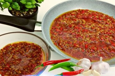 Easy Chili Garlic Sauce Recipe / Siomai Chili Sauce / Chili Oil Sauce #chiligarlicsauce #siomaisauce