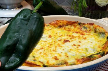 CHILE RELLENO CASSEROLE | Easy Recipe For Baked Chile Relleno Casserole