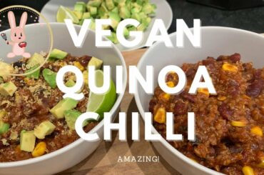TASTY Vegan Quinoa Chili [Recipe] [Vegan] [Plant-based]