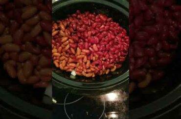 Easy crockpot chili with beans