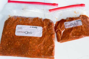 How to Freeze Chili & Reheat it For Future Lunches & Dinners