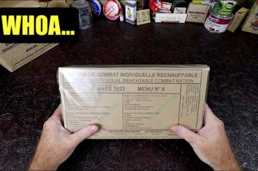 The BEST French Ration EVER Reviewed !!! *Chili With DUCK*