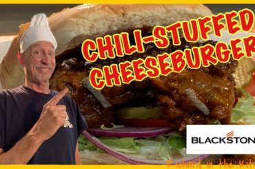 CHILI STUFFED CHEESEBURGER | Richard in the kitchen