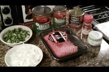 Grandma's Secret Chile Recipe LIVE !!! ( Lazy man's chili )