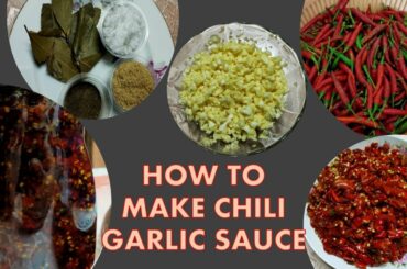 SIMPLE CHILI GARLIC SAUCE RECIPE