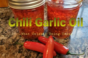 HOMEMADE CHILI GARLIC OIL !!!