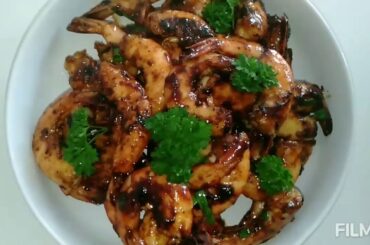 Mouth Watering Chili Prawns