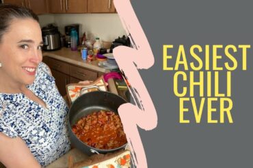 Game Day Chili | Quick + Easy | Healthy