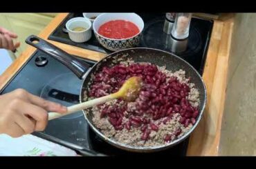How i cook my chili con carne