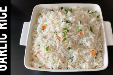 Garlic Rice Recipe || Garlic Chili Rice || Garlic Chili Fried Rice || Easy Garlic Rice Recipe