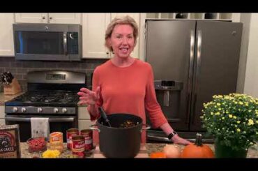 Pumpkin Chili for Fall Backyard Gatherings