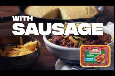 Johnsonville Ground Italian Sausage Chili :06 16x9