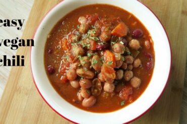 Easy Vegan Chili RECIPE