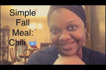 Simple Chili Recipe|#41