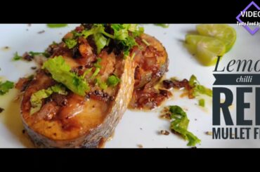 #FishRecipe | Red Mullet Fish with Lemon chili | How to Prepare food #NonVegFood