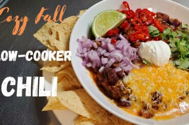 The BEST Crockpot Chili Recipe l Vanity's Kitchen
