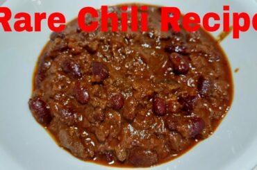 RARE CHILI RECIPE for Crackpot